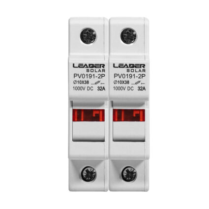 Роз'єднувач запобіжників 32A Leader PV0191-2P DC 1000V - Зображення 2