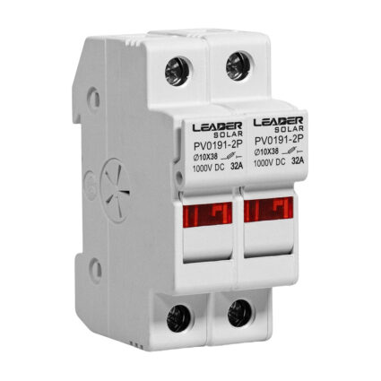 Роз'єднувач запобіжників 32A Leader PV0191-2P DC 1000V - Зображення 3