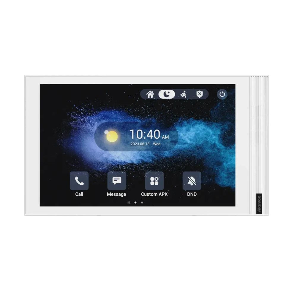 000022185_1_8 Відеодомофон 8” WiFi Akuvox S563W White SIP Android з Bluetooth - Зображення 1