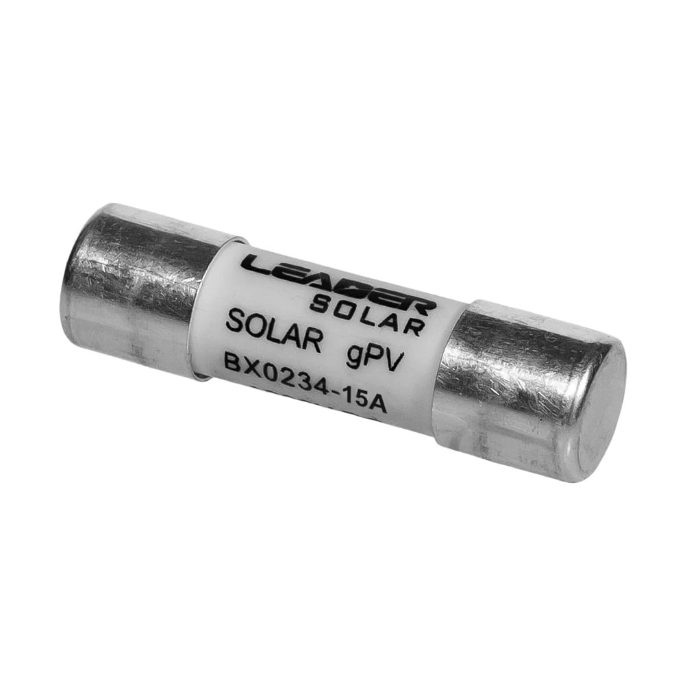 000022357_1_7 Плавкий запобіжник 15A 1000V Leader BX0234 для сонячних панелей - Зображення 1