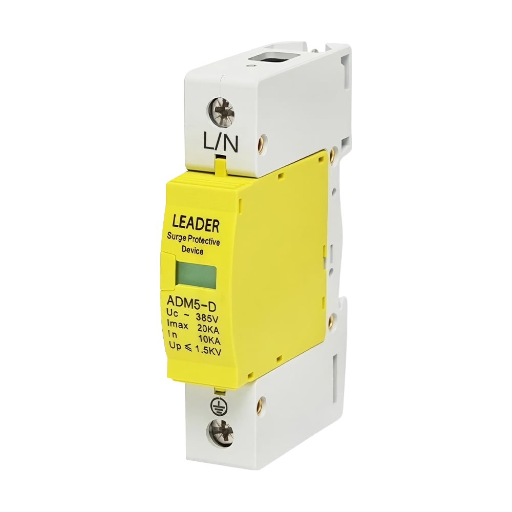 000022368_1_2 Обмежувач напруги 385V Leader LA-SPD4P-20KA під DIN-рейку - Зображення 1