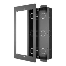 Монтажний комплект для врізного монтажу панелей виклику серій R20K та R20B Akuvox Black