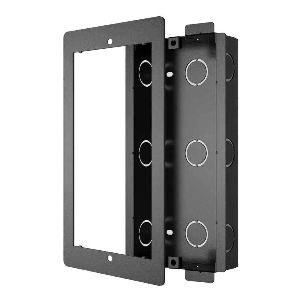 000023055_1_1 Монтажний комплект для врізного монтажу панелей виклику серій R20K та R20B Akuvox Black - Зображення 1