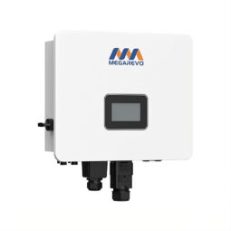 Гібридний однофазний інвертор для сонячних панелей 6kW Megarevo R6KL1DA-G2S 2 MPPT WiFi