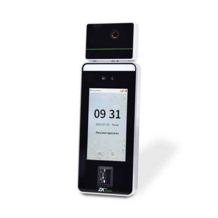 Біометричний термінал розпізнавання облич, долоней і відбитків пальців ZKTeco SpeedFace-V5L (TI) (FP) (MF) — изображение 3