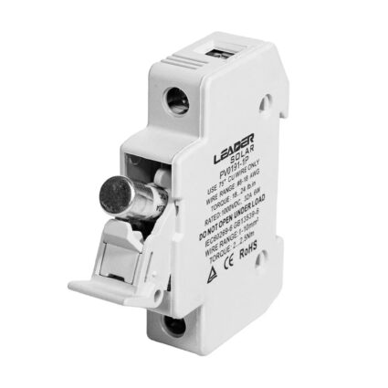 Комплект роз'єднувача та запобіжника 1000V Leader 32A PV0191-1P та 15A BX0234 для сонячних панелей — изображение 4