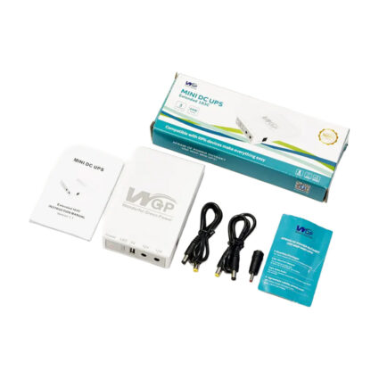 Джерело безперебійного живлення Mini UPS WGP UPS103C 16000mAh 5V/12V/12V, Li-ion 4*4Ah, для роутера і медіаконвертера - Зображення 3