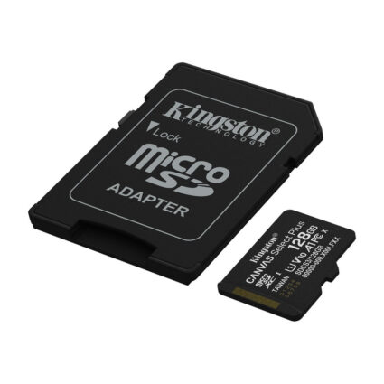 Карта пам'яті microSDXC Kingston 128GB Canvas Select Plus Class 10 UHS-I + SD-адаптер (SDCS3/128GB) — изображение 2