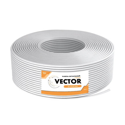 Кабель сигнальний Vector 10х0.22 CCA екран 100m - Зображення 2
