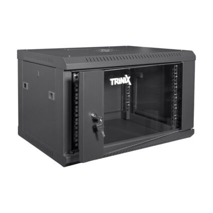 Комутаційна шафа Trinix TRX-6U/600x450x370 Black - Зображення 3