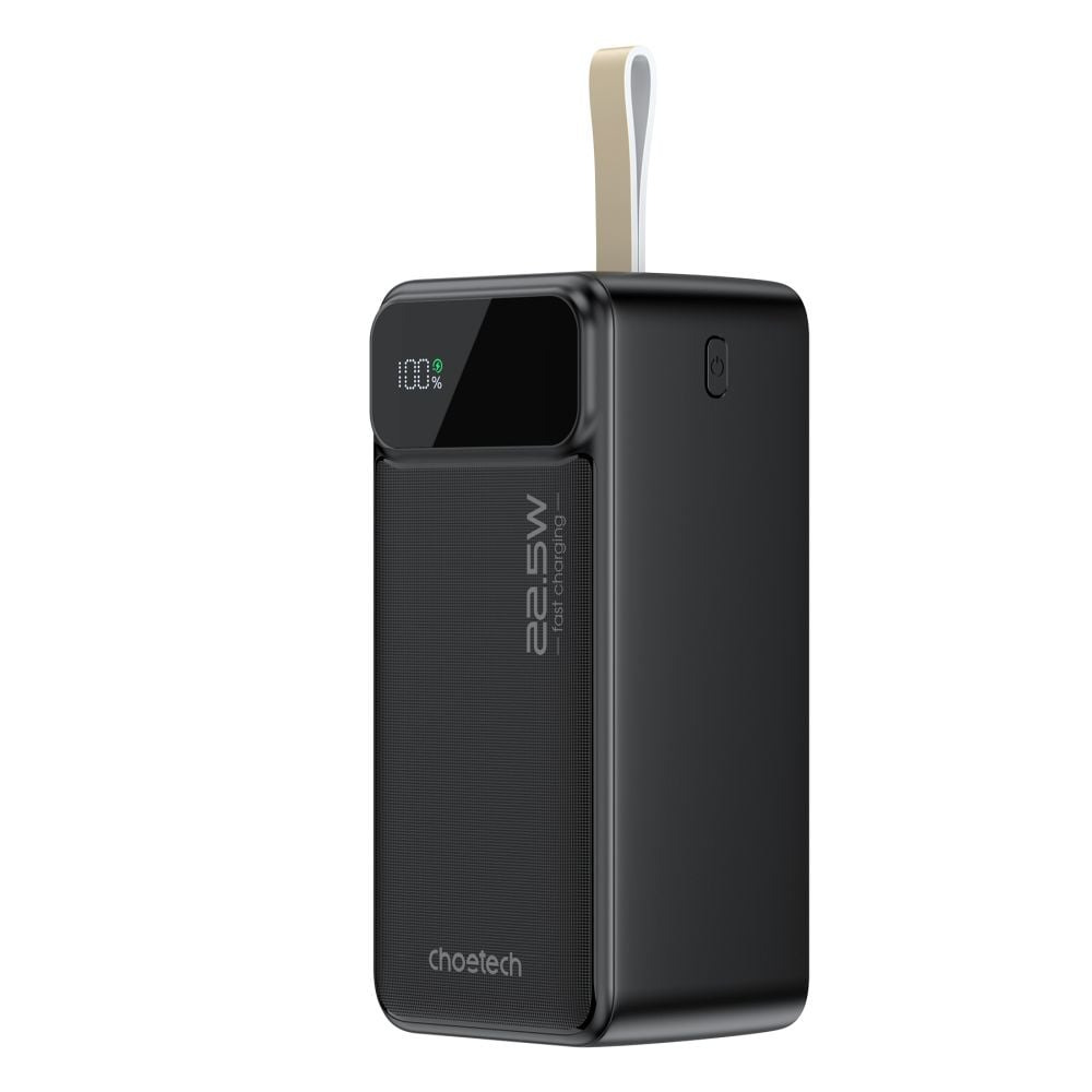 000021633_1_13 Повербанк 50000 mAh Choetech B732 Black 22.5W QC3.0 PD3.0 - Зображення 1