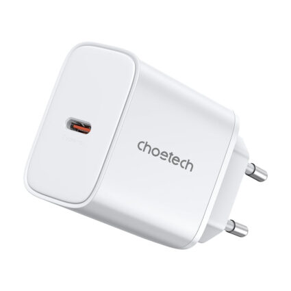 Мережевий зарядний пристрій Choetech PD3042 mini PD45W USB-C White - Зображення 2