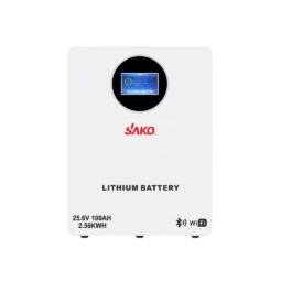 Акумуляторна батарея літій-залізо-фосфатна LiFePO4 100А*год 25.6В 2560Вт*год Sako Li-Sun series SK-25.6V100Ah настінний / підлоговий монтаж