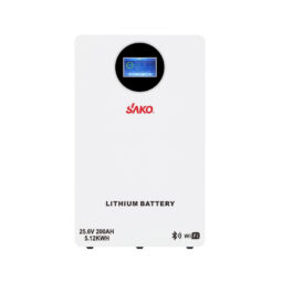 Акумуляторна батарея літій-залізо-фосфатна LiFePO4 200А*год 25.6В 5120Вт*год Sako Li-Sun series SK-25.6V200Ah настінний / підлоговий монтаж