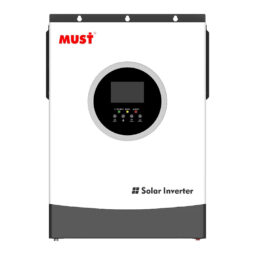 Автономний високочастотний інвертор для сонячних панелей 4kW Must PV18-4024 PREM DC24V, MPPT (100А, 60-360 VDC) off-grid