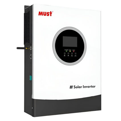 Автономний високочастотний інвертор для сонячних панелей 4kW Must PV18-4024 PREM DC24V, MPPT (100А, 60-360 VDC) off-grid - Зображення 2