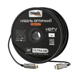 Кабель HDMI V2.1 оптичний 25м Trinix (AOC-HDMI8k-25m)