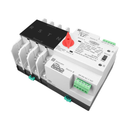 Автоматичний перемикач (АВР) під DIN-рейку TOMZN TOQ5/4P 125A 4 полюси - Зображення 2