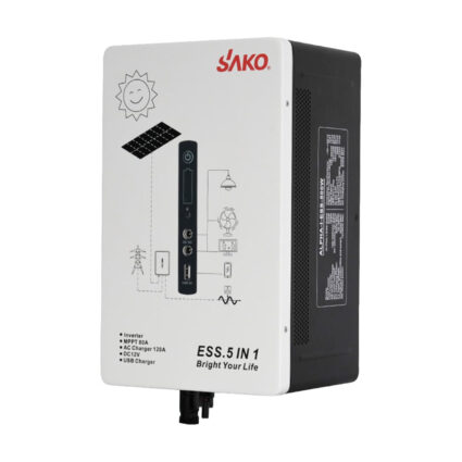 Система резервного живлення (інвертор та батарея) Sako Alpha-ESS-500W/1KWh настінна. Потужність 500 Вт, енергоємність 1004.8 Вт*год, LifePO4