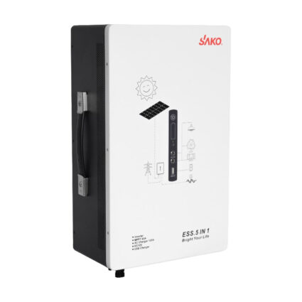 Cистема резервного живлення (інвертор та батарея) Sako Alpha-ESS-1000W/2KWh настінна. Потужність 1000 Вт, енергоємність 2009.6 Вт*год, LifePO4 - Зображення 3