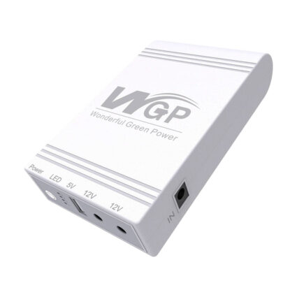 Джерело безперебійного живлення Mini UPS WGP UPS103C 20000mAh 5V/12V/12V, Li-ion 4*5Ah, для роутера та оптичного терміналу — изображение 2