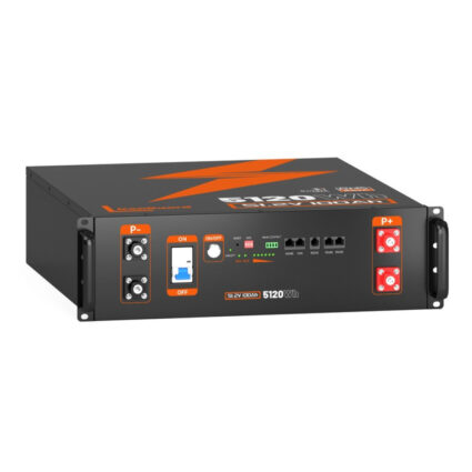 Комплект резервного живлення: інвертор 6.2 кВт + АКБ LiFePO4 5.12 кВт·год (BBGI-6248MPW(TS)+HS48V100AH10) - Зображення 6