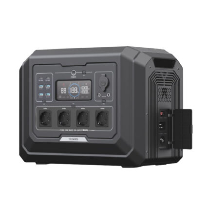 Комплект резервного живлення OUPES 5120Wh 2000W: зарядна станція OUPES Mega 1 S1 2000W 1024Wh LiFePO4 та 2 додаткові батареї OUPES S2-BAT 2048Wh LiFePO4 — изображение 2