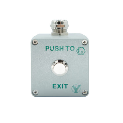 Кнопка виходу Yli Electronic PBK-814E-EX вибухозахищена та водонепроникна - Зображення 2