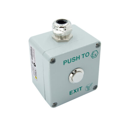 Кнопка виходу Yli Electronic PBK-814E-EX вибухозахищена та водонепроникна - Зображення 3