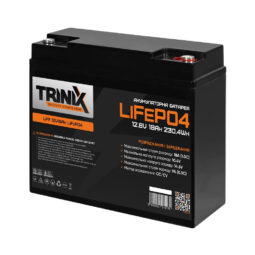 Акумуляторна батарея літій-залізо-фосфатна 12.8В 18А*год Trinix LFP 12V18Ah LiFePO4