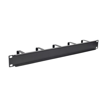 Кабельний організатор Trinix TRX-1U/CM-5R Black металевий на 5 кілець для комутаційної шафи 19" — изображение 4