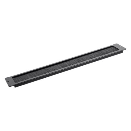 Кабельне введення Trinix TRX-1U/CEB Black з щіткою для комутаційної шафи 19" — изображение 3