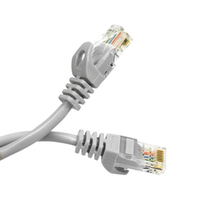 Патч-корд мережевий Trinix UTP, RJ-45, CAT.5 1m Gray - Зображення 2