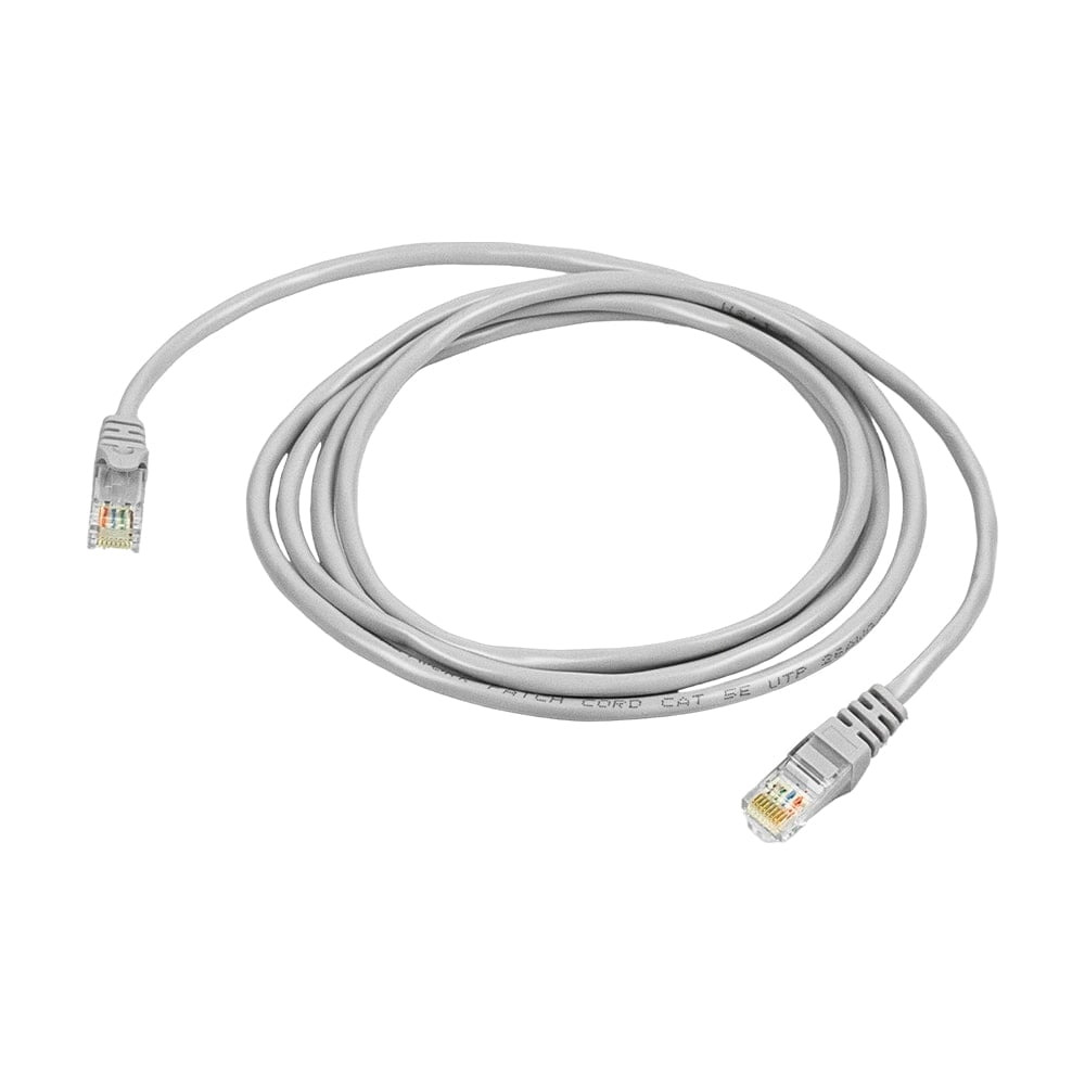 000020418_1_6 Патч-корд мережевий Trinix UTP, RJ-45, CAT.5 3m Gray - Зображення 1