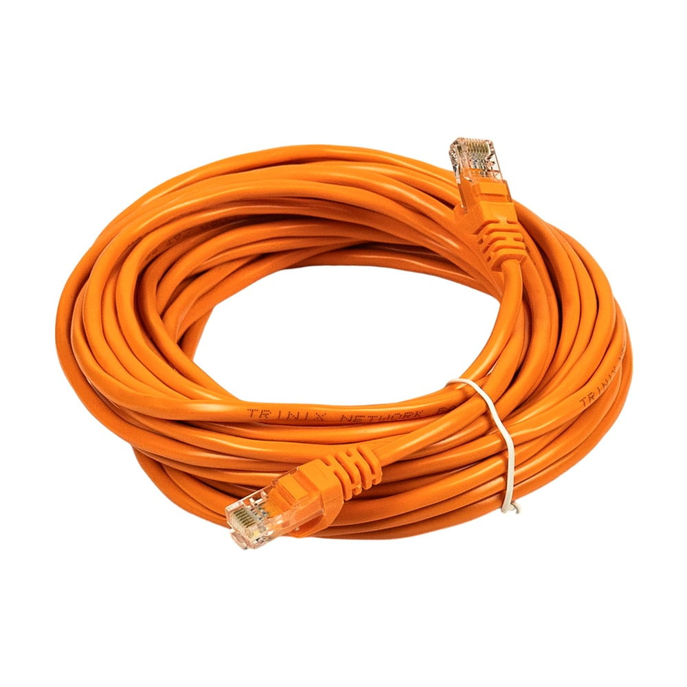 000020445_1_5 Патч-корд мережевий Trinix UTP, RJ-45, CAT.5 25m Orange - Зображення 1