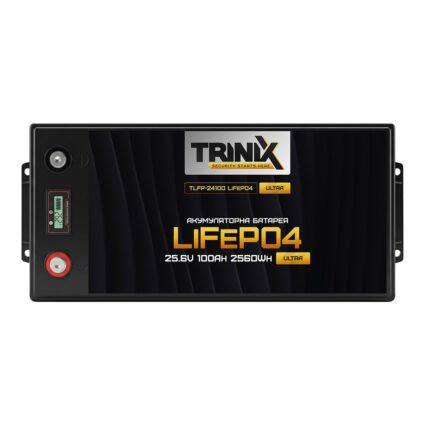 Акумуляторна батарея літій-залізо-фосфатна 25.6В 100А*год Trinix TLFP-24100 Ultra LiFePO4 з Bluetooth (Black) — изображение 3