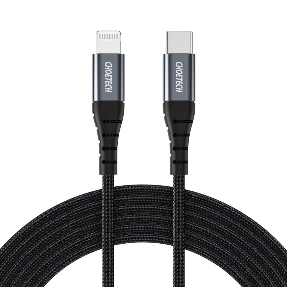 000021639_1_12 Кабель Choetech IP0041 Black Type-C to Lightning MFI 2m - Зображення 1