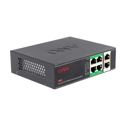 PoE-комутатор некерований гігабітний 6-портовий ONV-H3064PS з 4 портами PoE — изображение 3