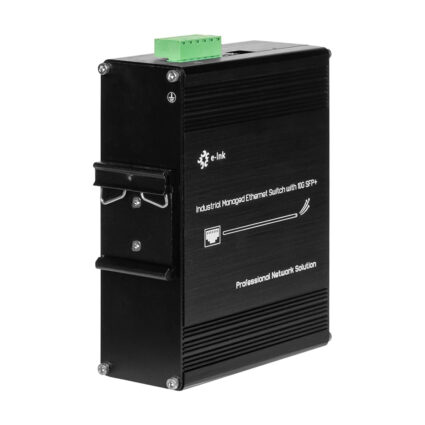PoE-комутатор 14-портовий керований L2+ E-LINK ETH-IMC2408MP гігабітний з 8 портами PoE, 240W — изображение 5