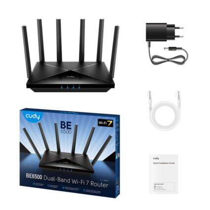 WiFi 7 Mesh-маршрутизатор 2.5G Cudy WR6500H дводіапазонний BE6500 — изображение 3
