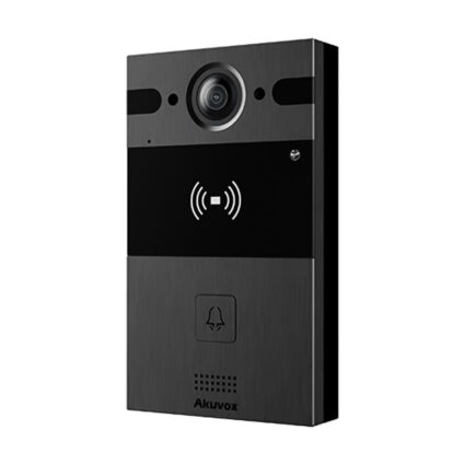 IP-відеопанель 4Mp Akuvox R25A SIP зі зчитувачем EM-Marine / Mifare / NFC — изображение 2
