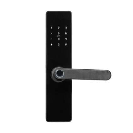 Замок біометричний автономний Trinix TRL-5101BTF Black L/R з Bluetooth, зчитувачем відбитків пальців і карт Mifare — изображение 3