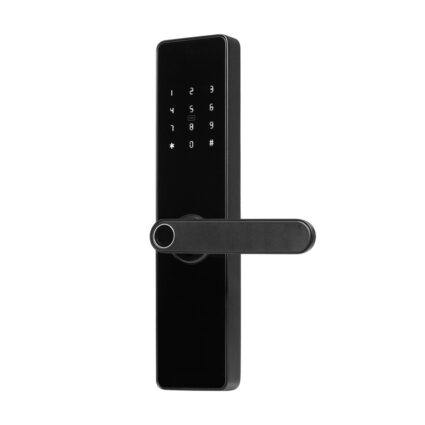 Замок біометричний автономний Trinix TRL-5101BTF Black L/R з Bluetooth, зчитувачем відбитків пальців і карт Mifare — изображение 4