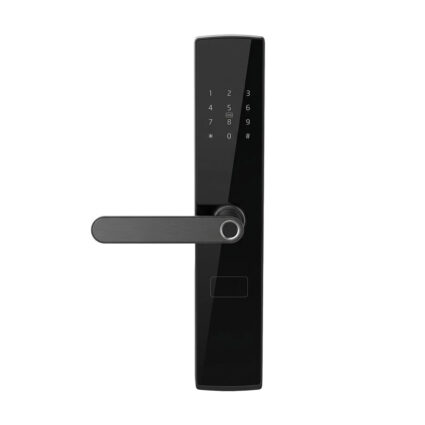 Замок біометричний автономний Trinix TRL-5404BTF Black L/R з Bluetooth, зчитувачем відбитків пальців і карт Mifare — изображение 3