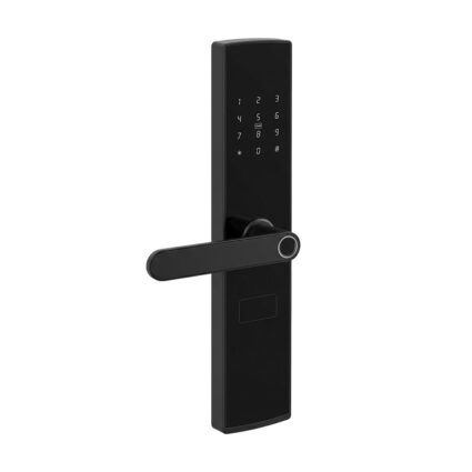 Замок біометричний автономний Trinix TRL-5404BTF Black L/R з Bluetooth, зчитувачем відбитків пальців і карт Mifare — изображение 4