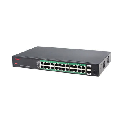 PoE-комутатор некерований 27-портовий ONV ONV-H1024PFD з 24 портами PoE