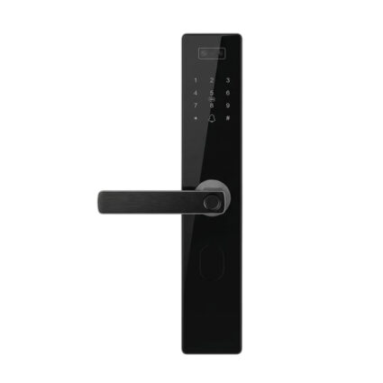 Замок біометричний автономний Trinix TRL-8808WFV Black L/R з WiFi, розпізнаванням облич, зчитувачем відбитків пальців і карт Mifare - Зображення 3