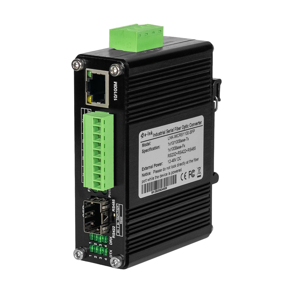 000023985_1_10 Медіаконвертер E-LINK LNK-IMCRS1100-SFP RS232/RS485/RS422 - Зображення 1