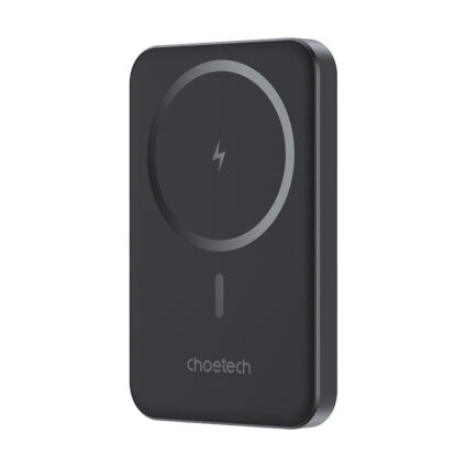 Повербанк 5000mAh Choetech B709 Black PD3.0 бездротова магнітна зарядка
