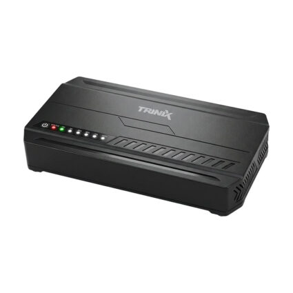 Джерело безперебійного живлення DC UPS Trinix TRX-MUPS-1848 Type-C (24000mAh LiFePo4) 5V/9V/12V/48V/PoE, LiFePo4 4*6Ah, для роутера і медіаконвертера
